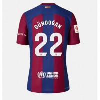 Barcelona Ilkay Gundogan #22 Domáci Ženy futbalový dres 2023-24 Krátky Rukáv